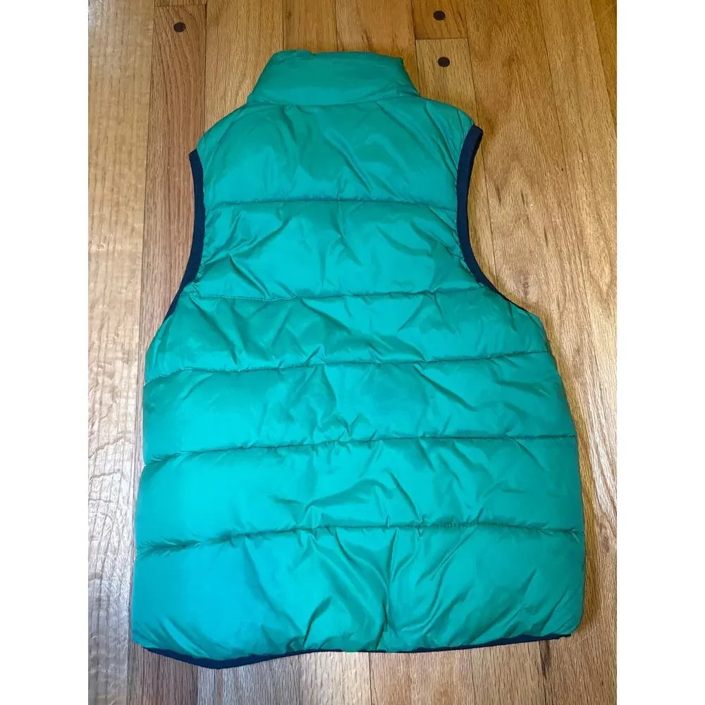GAP Kids XS Warmest Vest PrimaLoft Happy Green Puffer Insulated Unisex